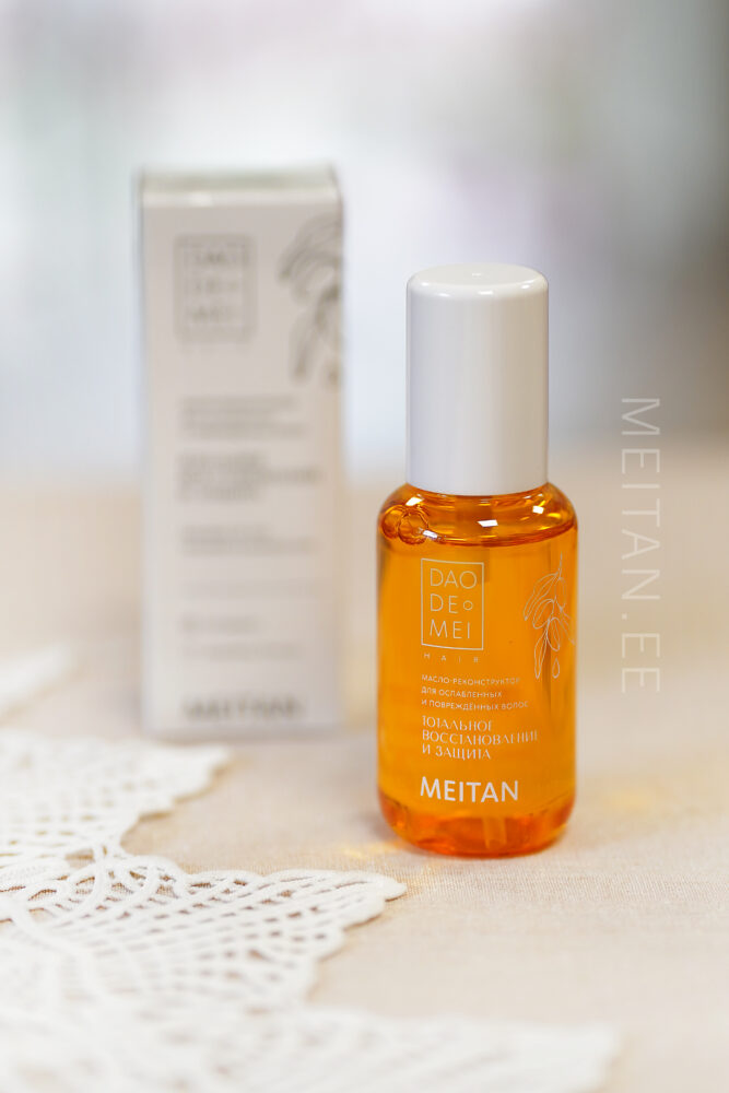 Масло-реконструктор для ослабленных и повреждённых волос Код: DO-01