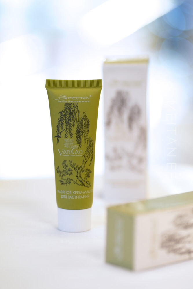 Травяное крем-масло для растираний (от симптомов простуды и бронхита) Код: VT-28