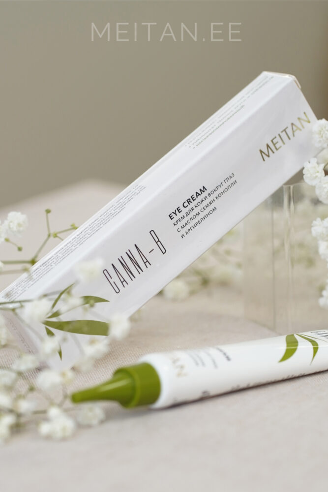 CANNA-B Крем для кожи вокруг глаз с маслом семян конопли и аргирелином Код: CAN-4