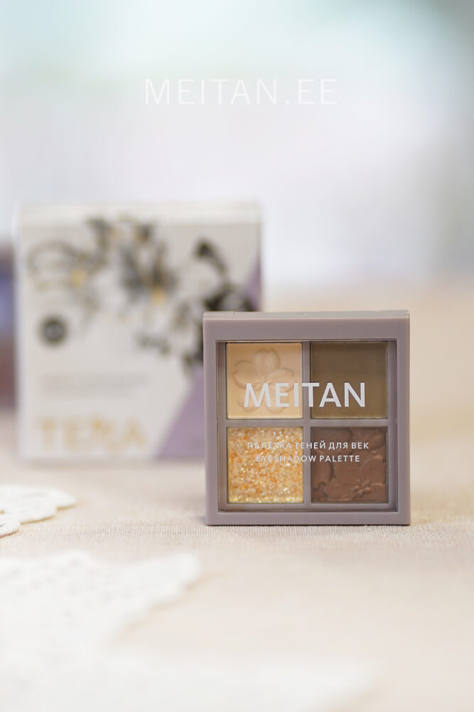 Палетка теней для век 4-в-1 №3 (Оливковое вдохновение) Код: TR-01-3
