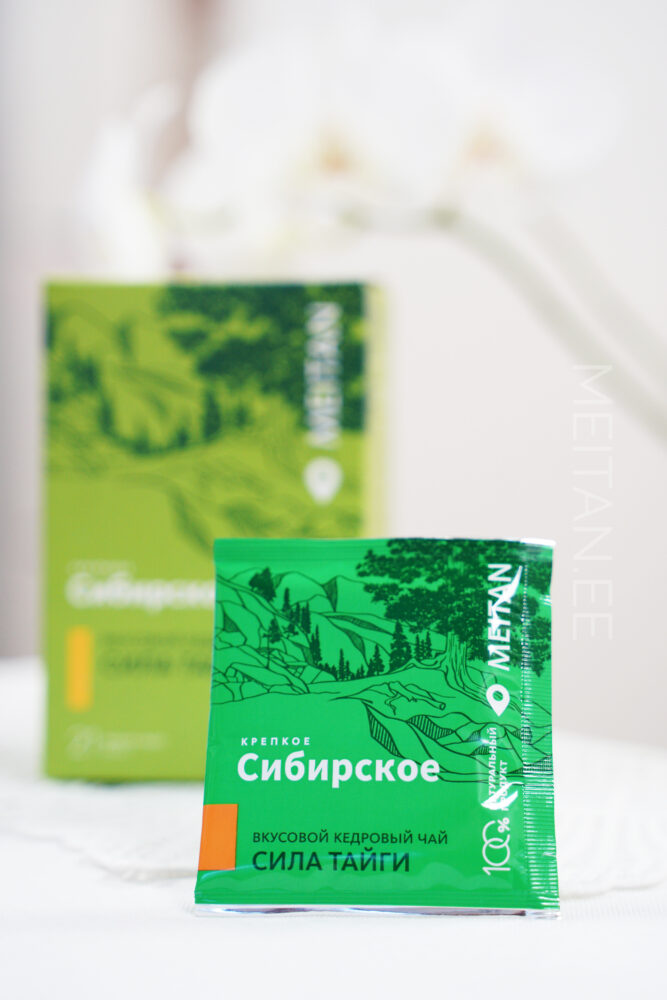 Вкусовой кедровый чай «Сила тайги» 21фп*2г Код: KS101BOX